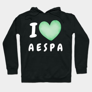 I Love aespa Hoodie